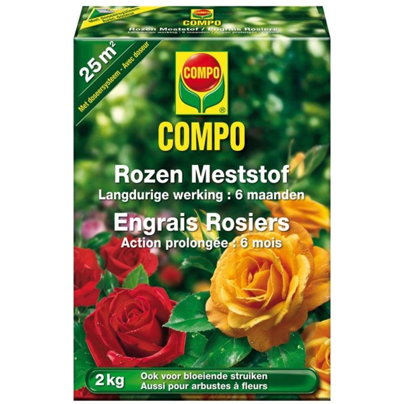 Compo engrais pour roses 2 kg