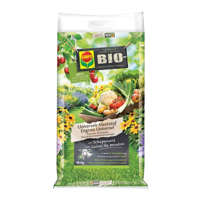 Engrais universel Compo BIO (10 kg)