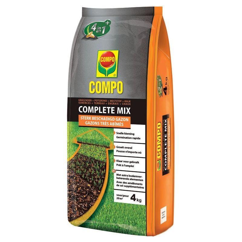 Compo herstelgras (4 en 1) Mélange complet 4 kg