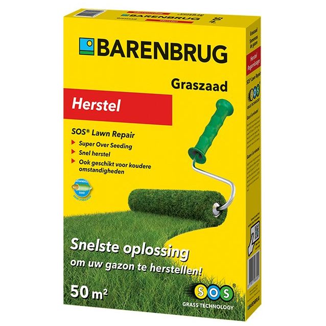 Barenbrug SOS Pelouse Réparation (Herstel) 1 kg 30-50 m² enduit