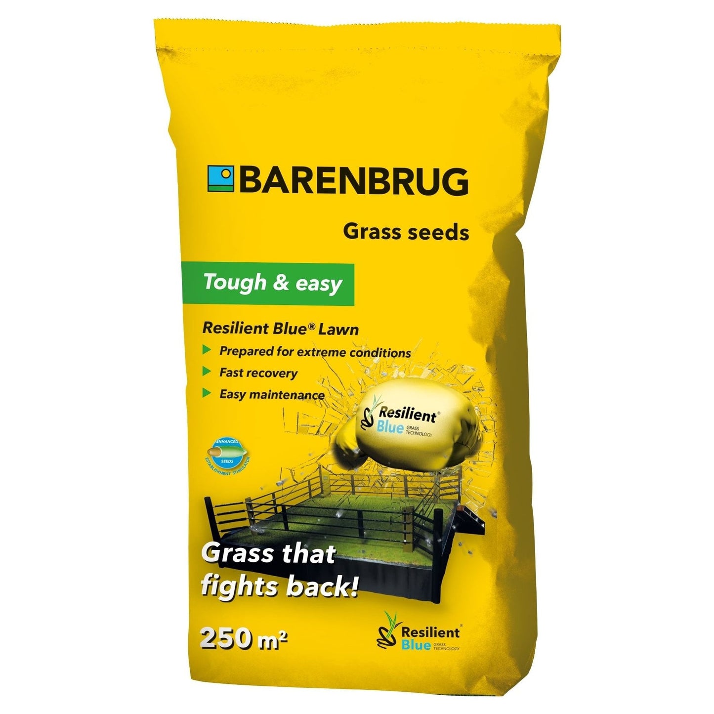 Barenbrug Pelouse Bleue Résiliente 5 kg 250 m2 enduit