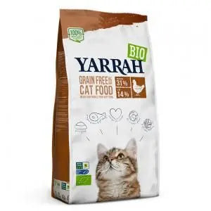 Yarrah cat bio dry graanvrij kip en vis 6kg