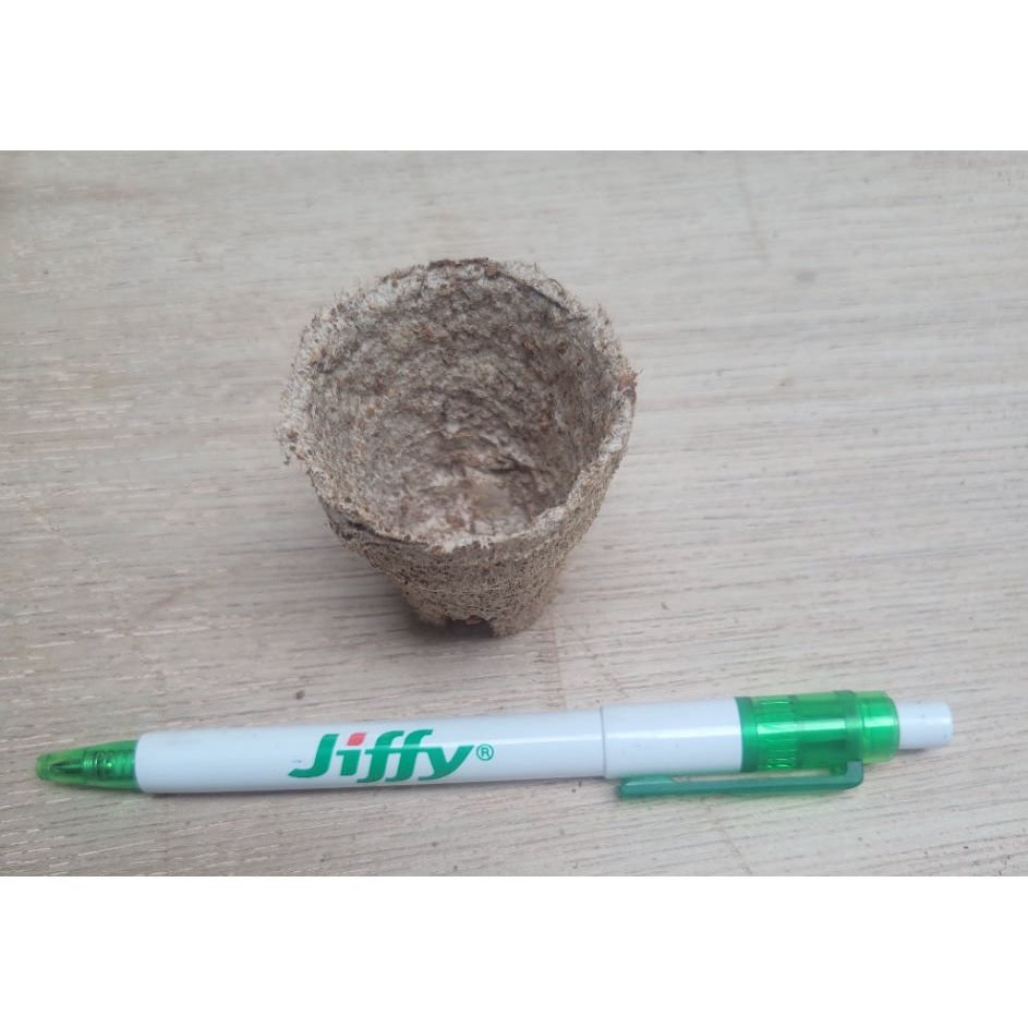 Pot de noix de coco de Jiffy 4,5 cm (sans tourbe)